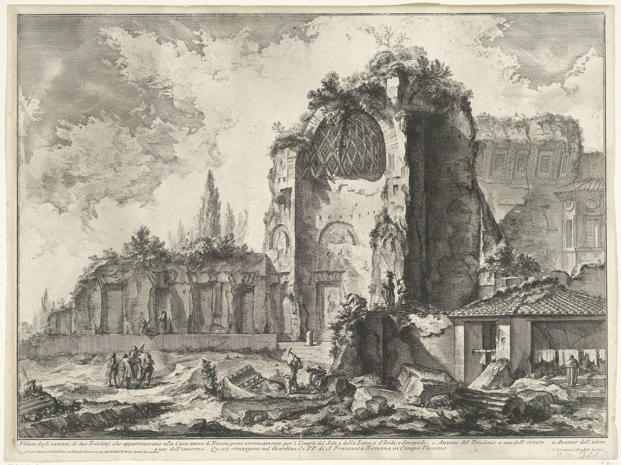 Views of Rome, the Campagna, etc. (122 sheets) by Giovanni Battista Piranesi