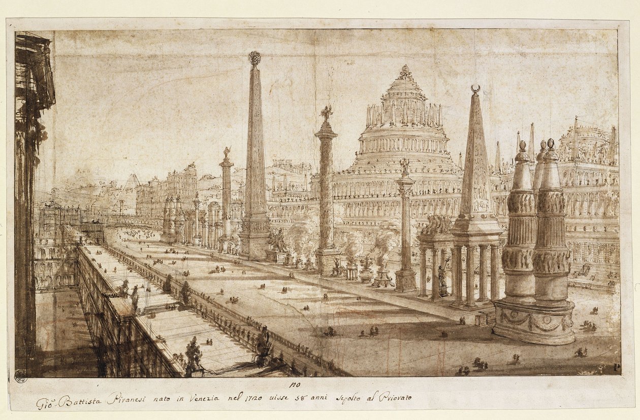 Ideal Reconstruction of the Circus Maximus by Giovanni Battista Piranesi