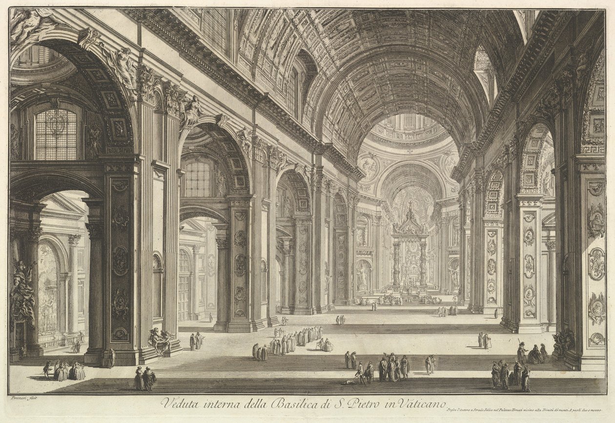Interior View of St. Peter