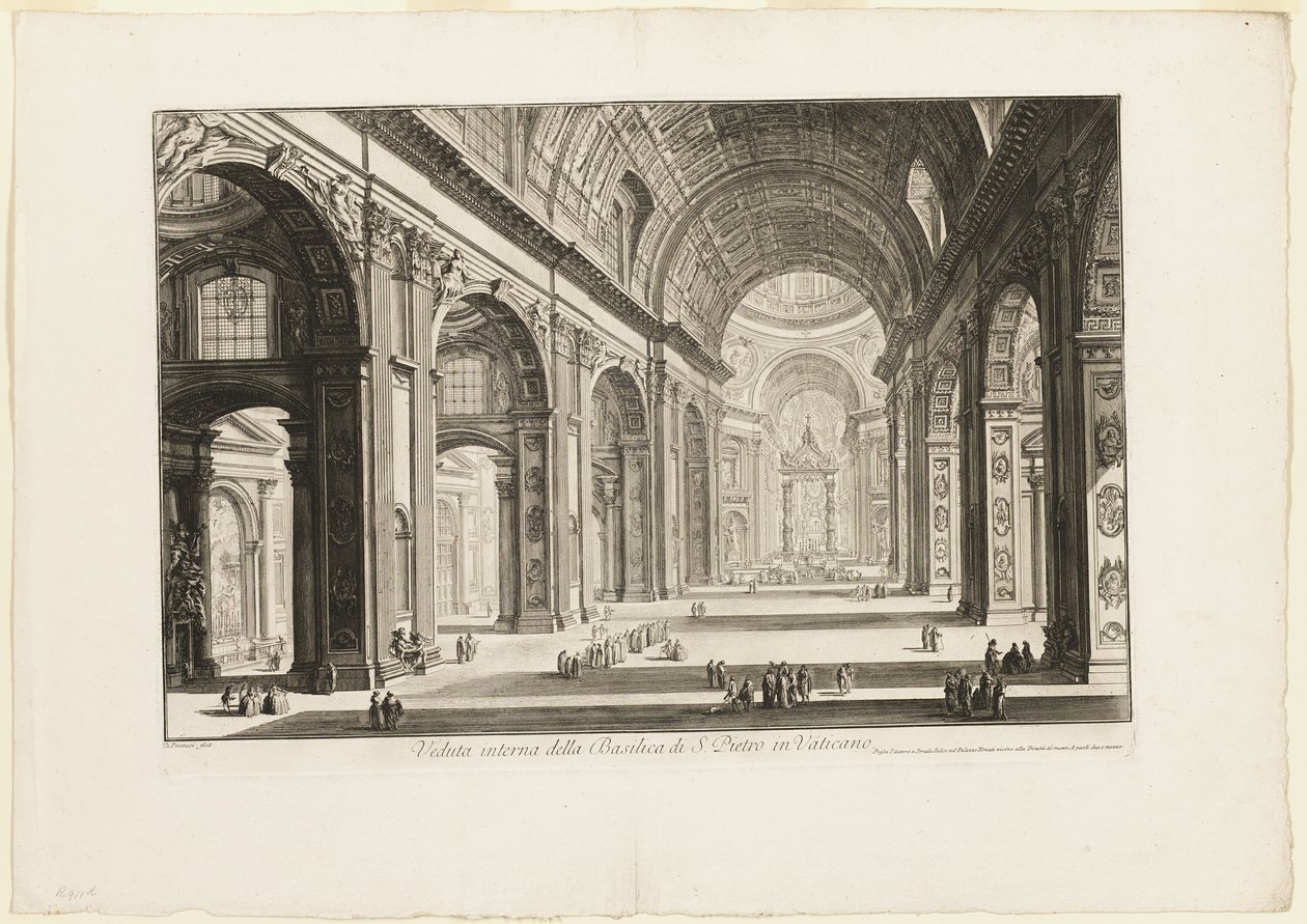 Interior view of St. Peter