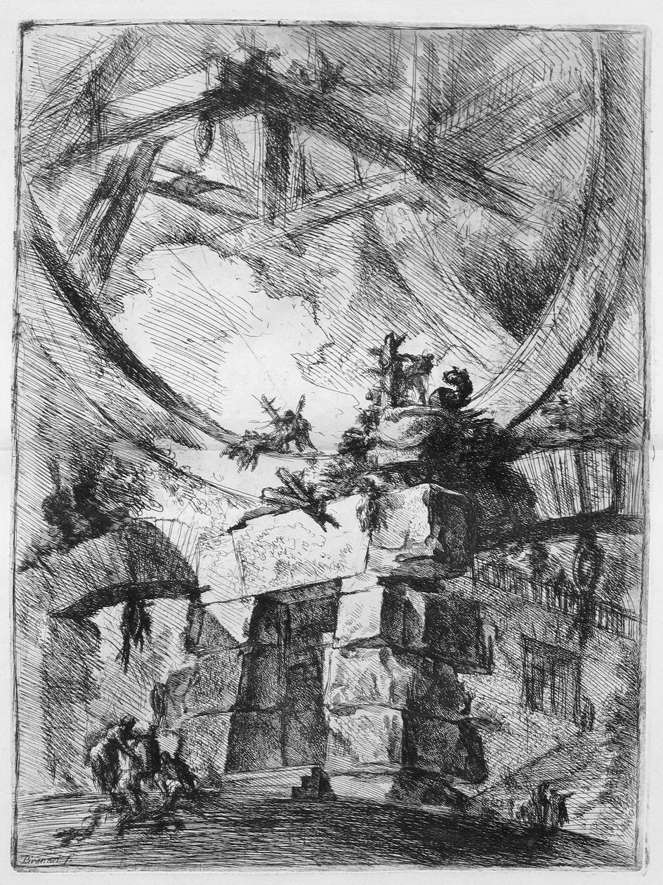 The Giant Wheel by Giovanni Battista Piranesi