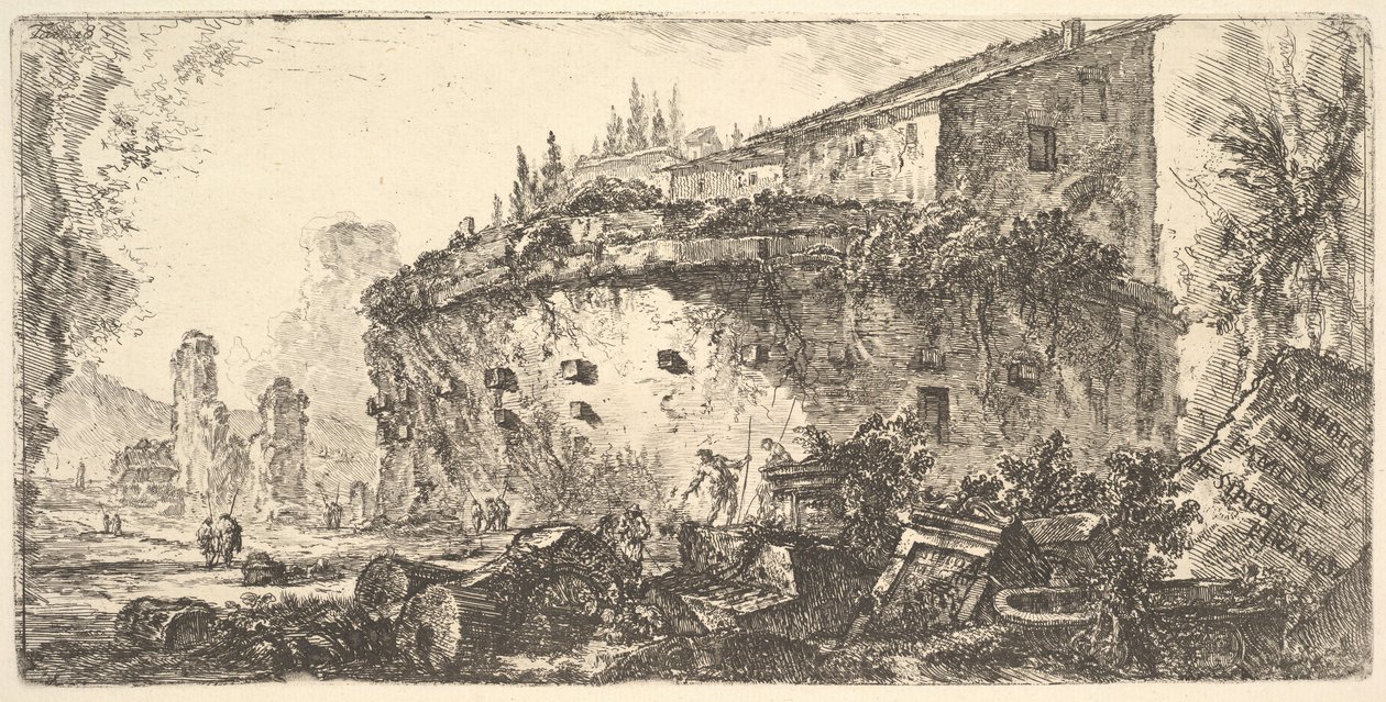 The Tomb of the Scipios by Giovanni Battista Piranesi