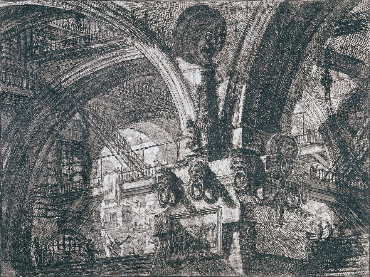 Prison by Giovanni Battista Piranesi