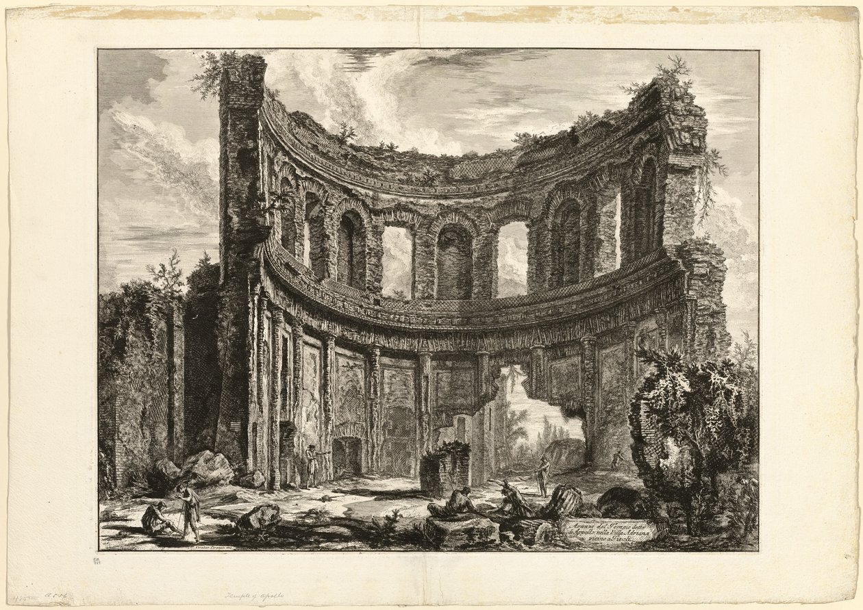 Remains of the so-called Temple of Apollo at Hadrian