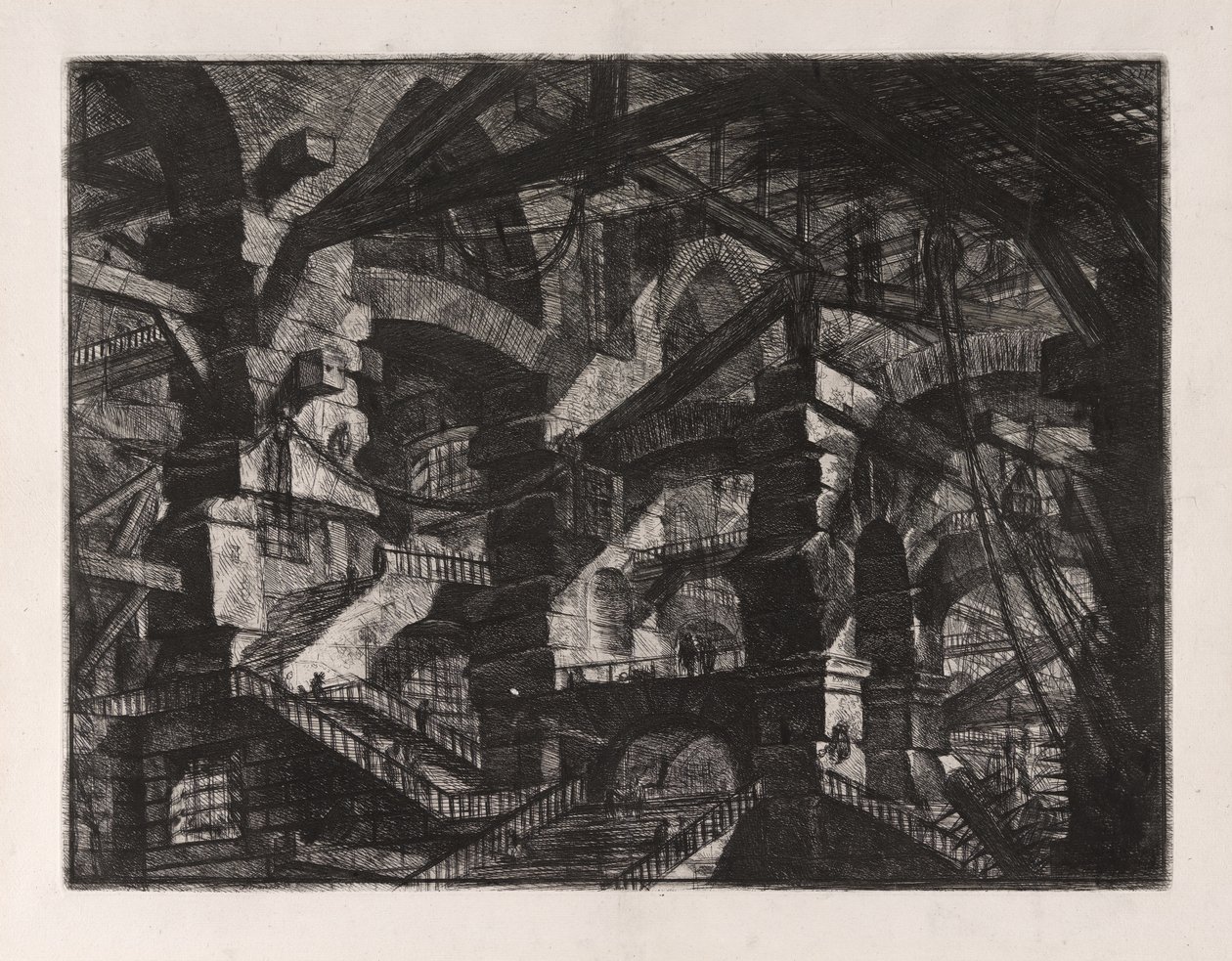 The Gothic Arch, plate 14 from Carceri d