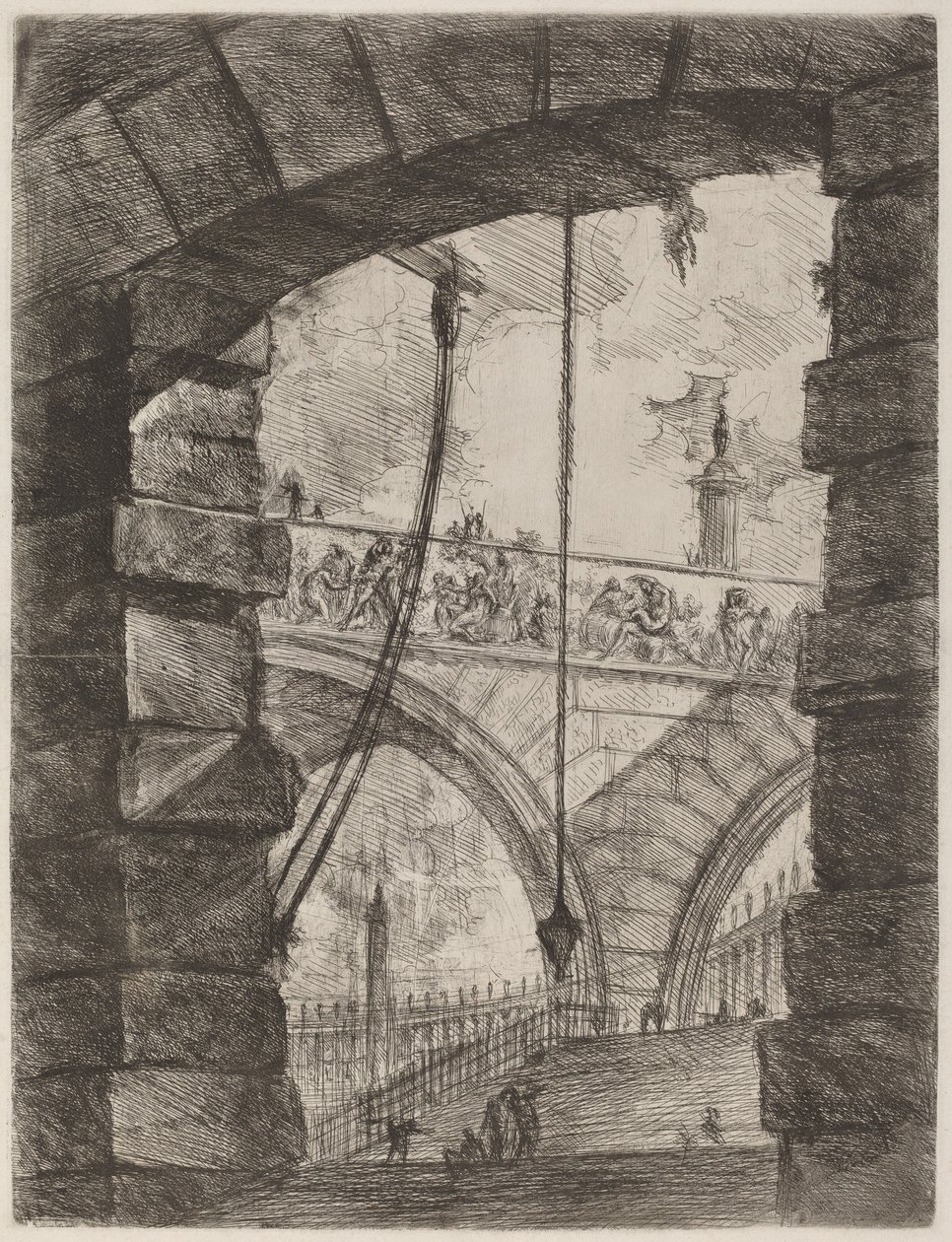 The Grand Piazza by Giovanni Battista Piranesi