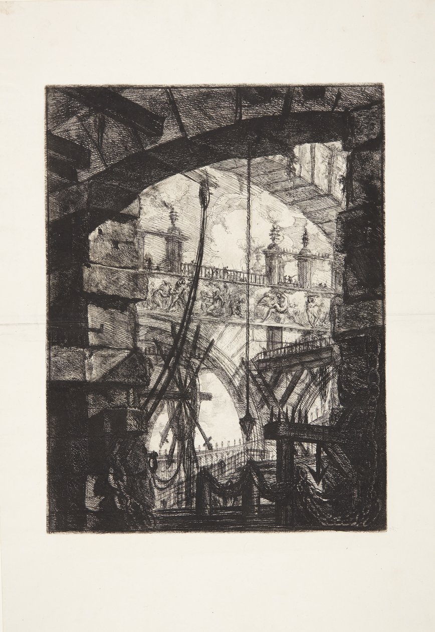 The Grand Piazza by Giovanni Battista Piranesi