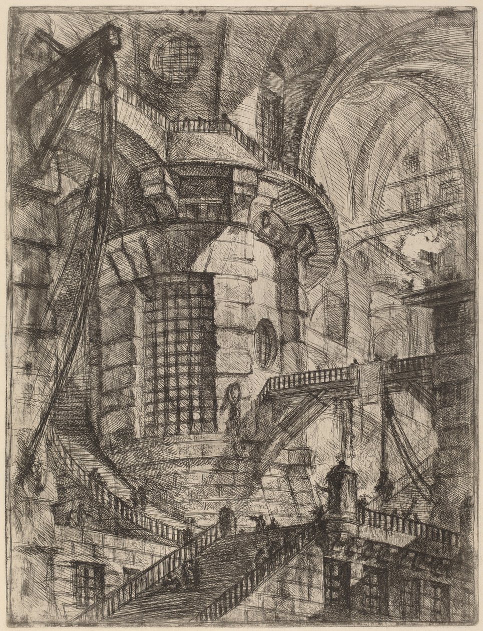 The Round Tower by Giovanni Battista Piranesi