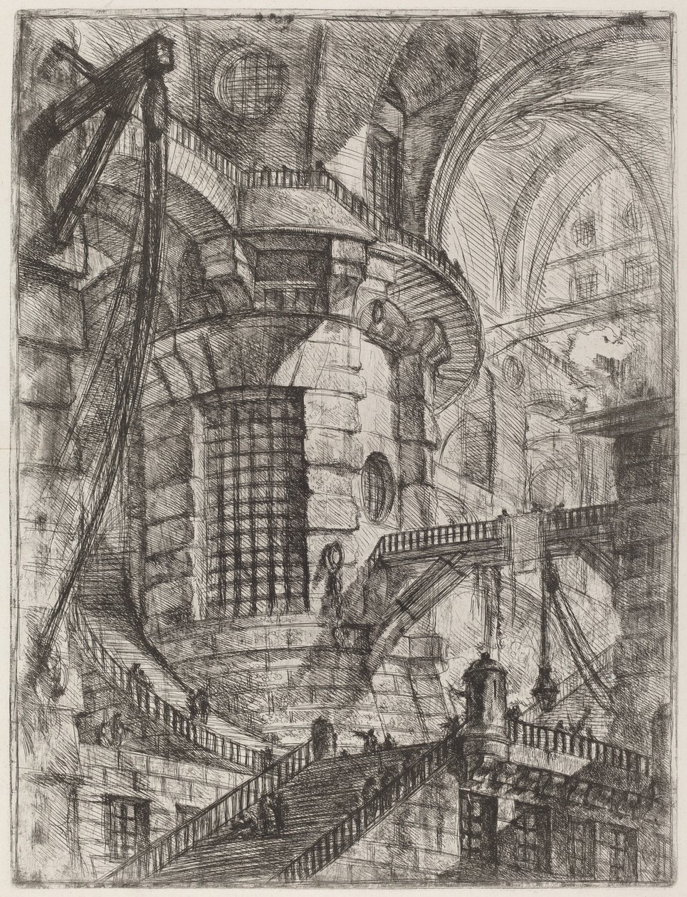 The Round Tower by Giovanni Battista Piranesi