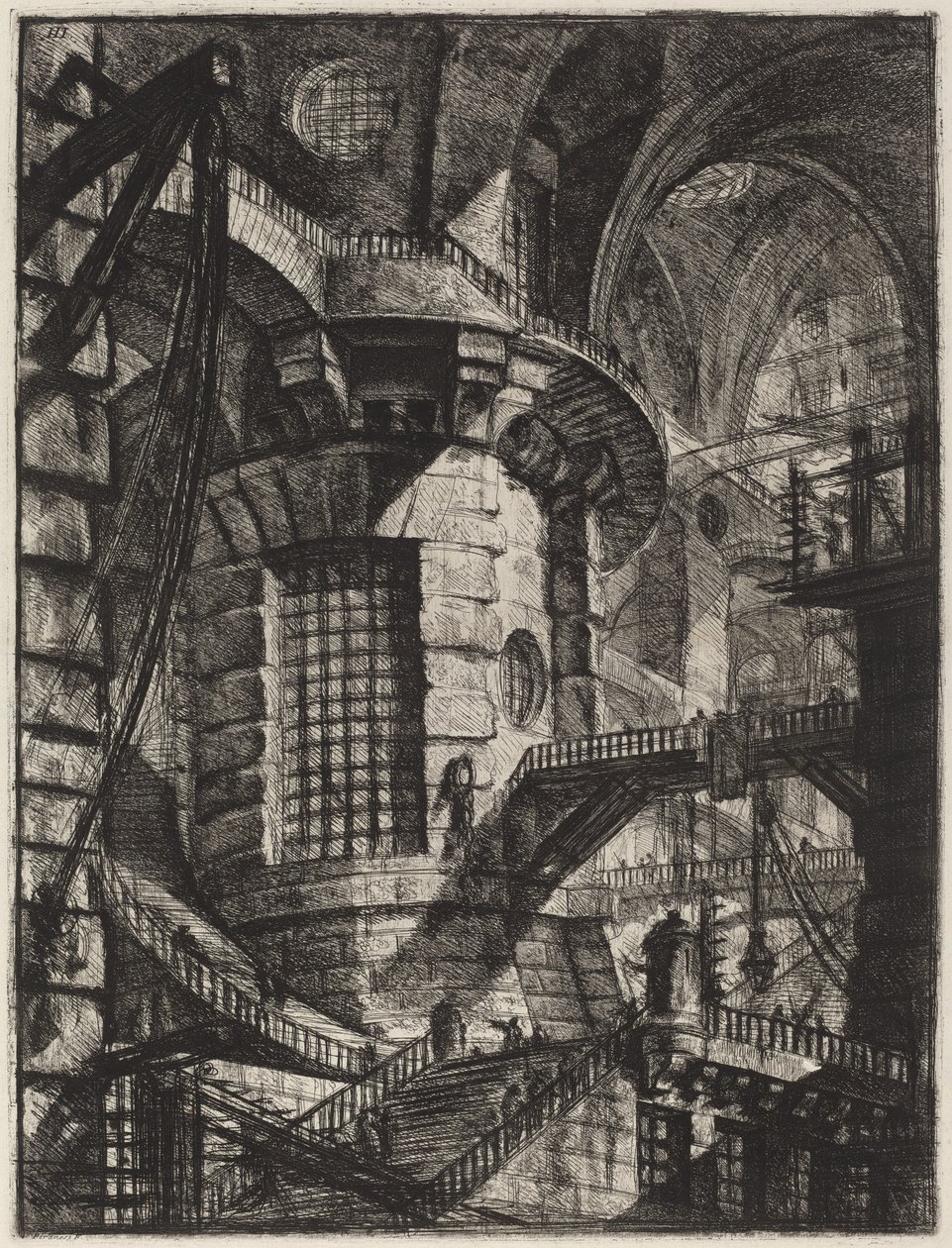 The Round Tower by Giovanni Battista Piranesi