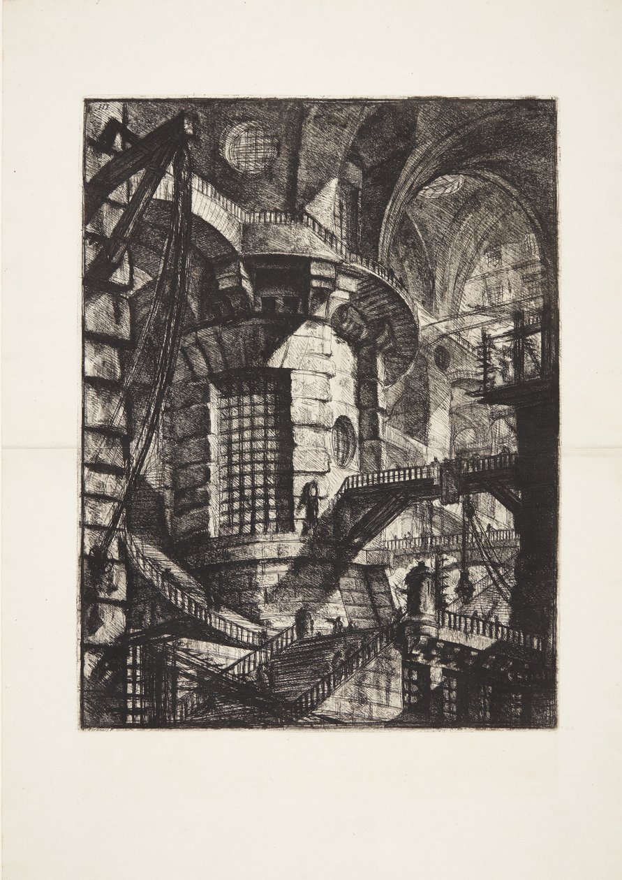 The Round Tower by Giovanni Battista Piranesi