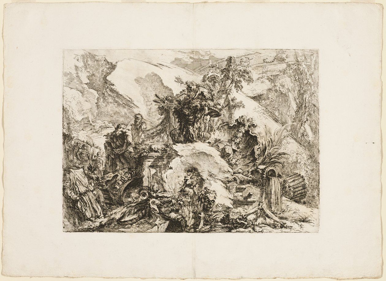 The Skeletons by Giovanni Battista Piranesi