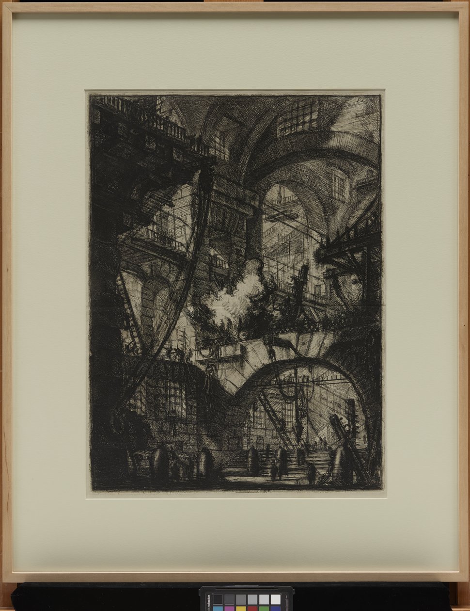 The Smoking Fire by Giovanni Battista Piranesi