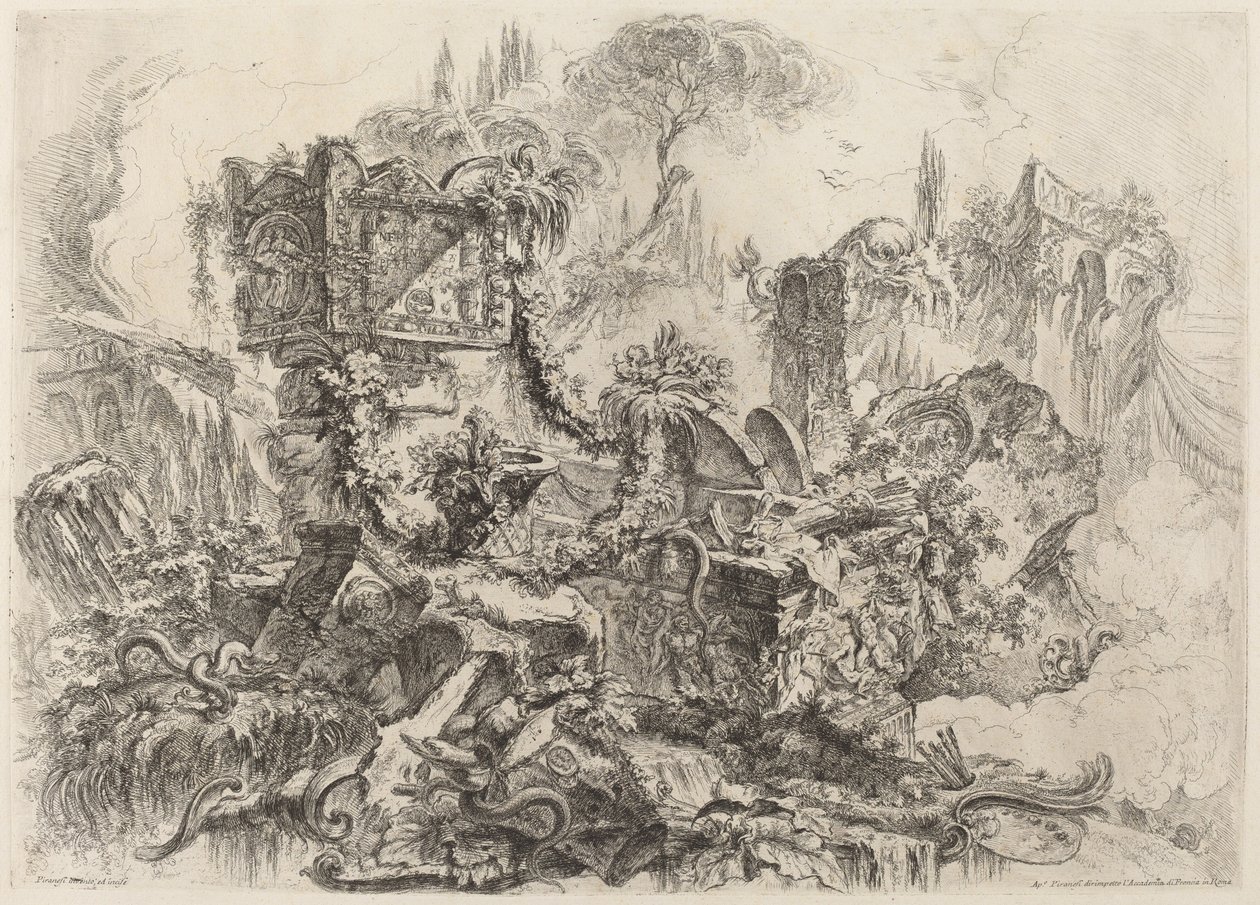 The Tomb of Nero by Giovanni Battista Piranesi