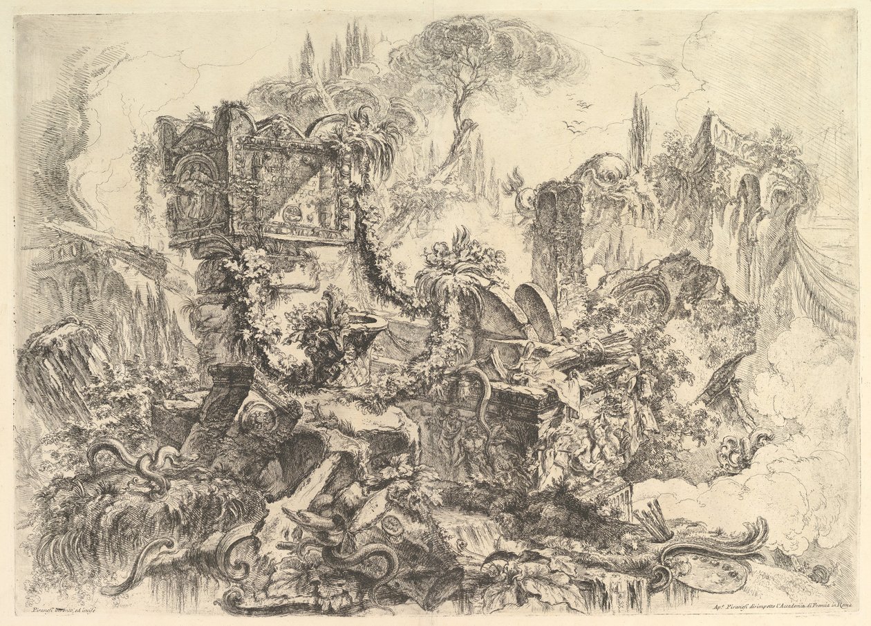 The Tomb of Nero by Giovanni Battista Piranesi