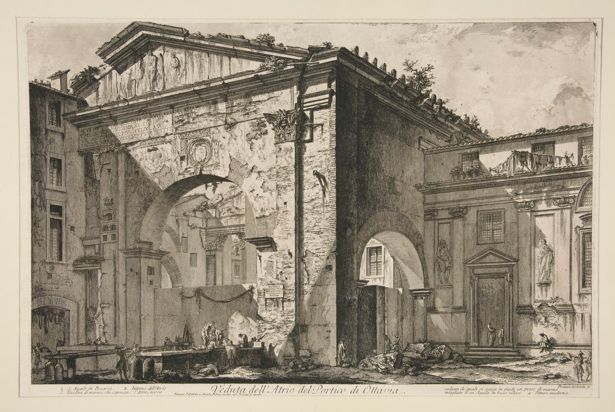 View of the by Giovanni Battista Piranesi
