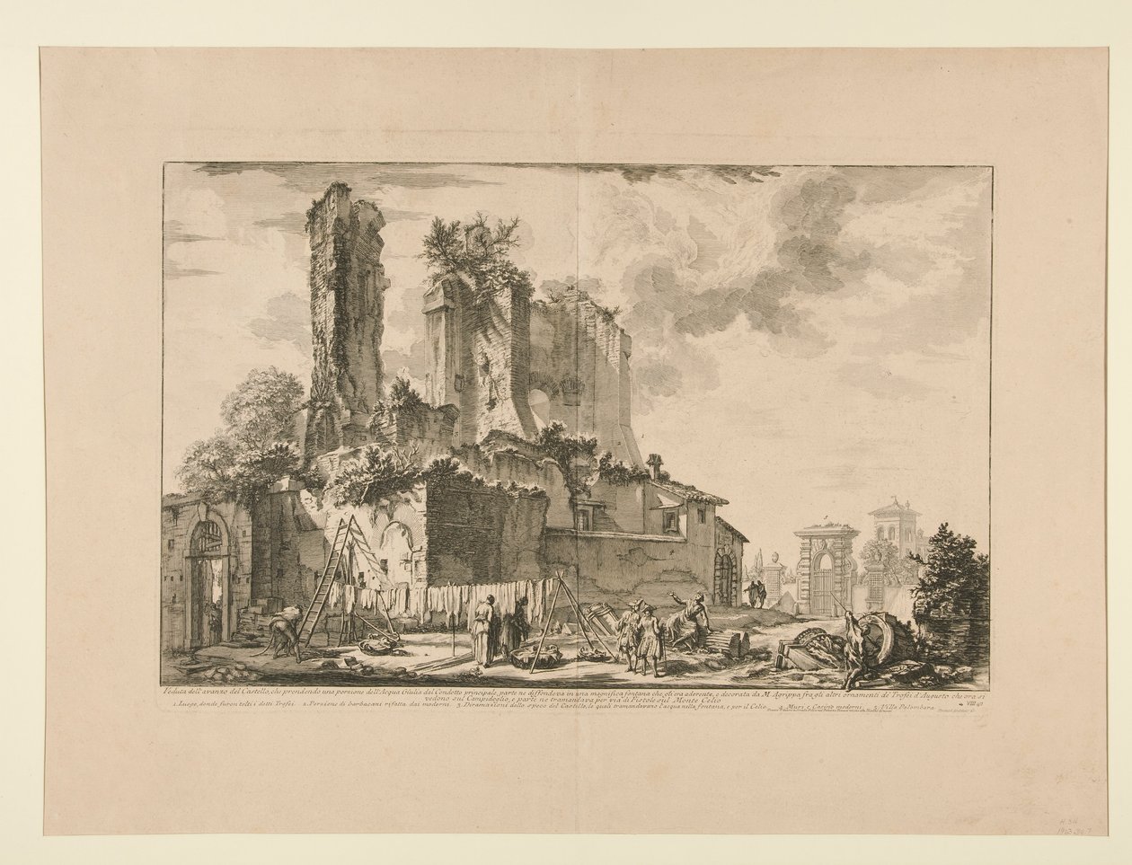 View of the City by Giovanni Battista Piranesi