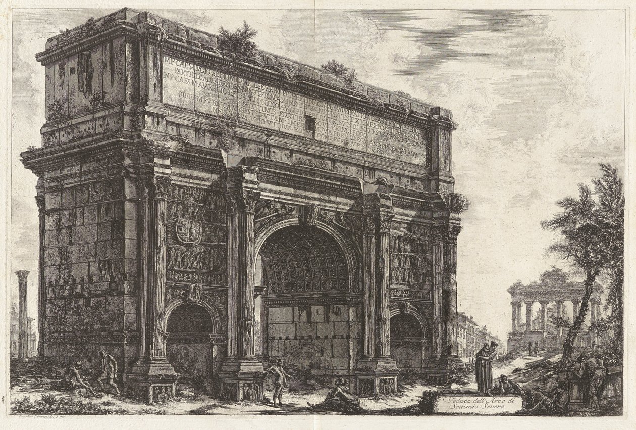 View of the City by Giovanni Battista Piranesi