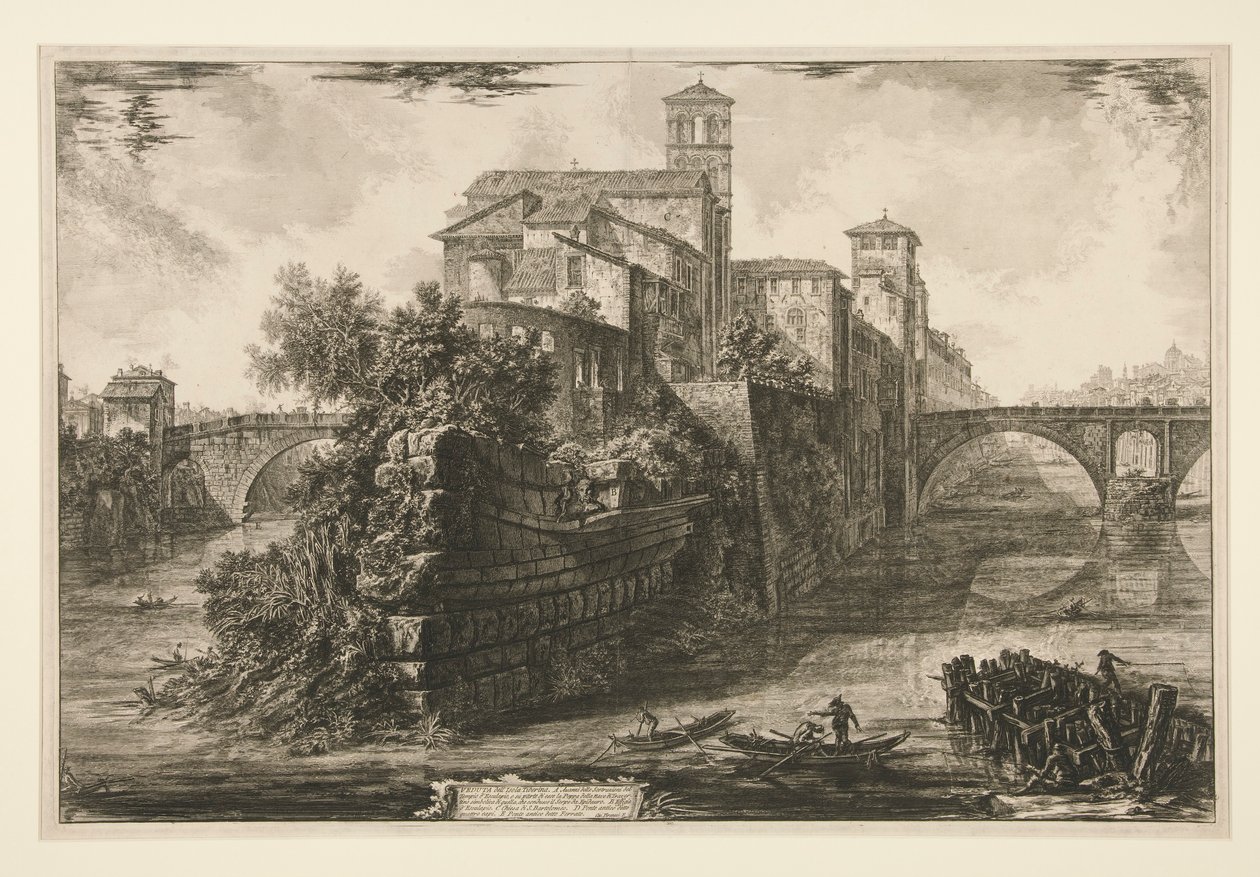 View of the City by Giovanni Battista Piranesi