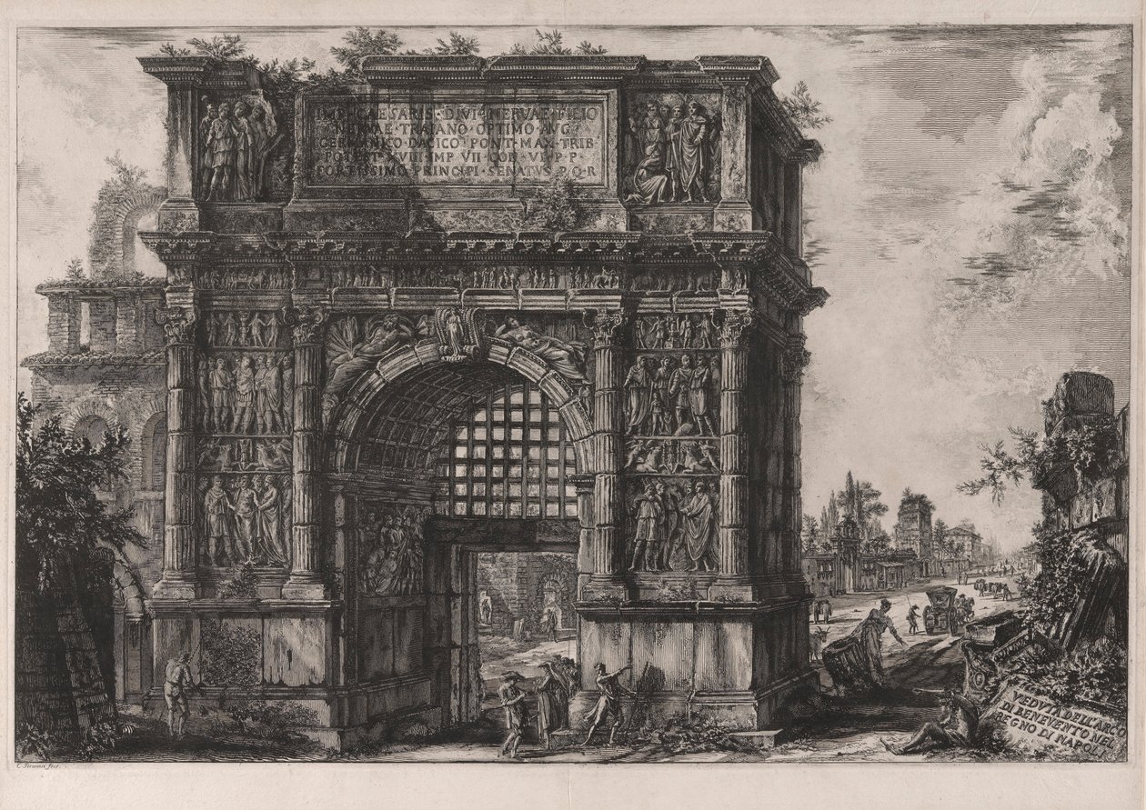 View of the City by Giovanni Battista Piranesi