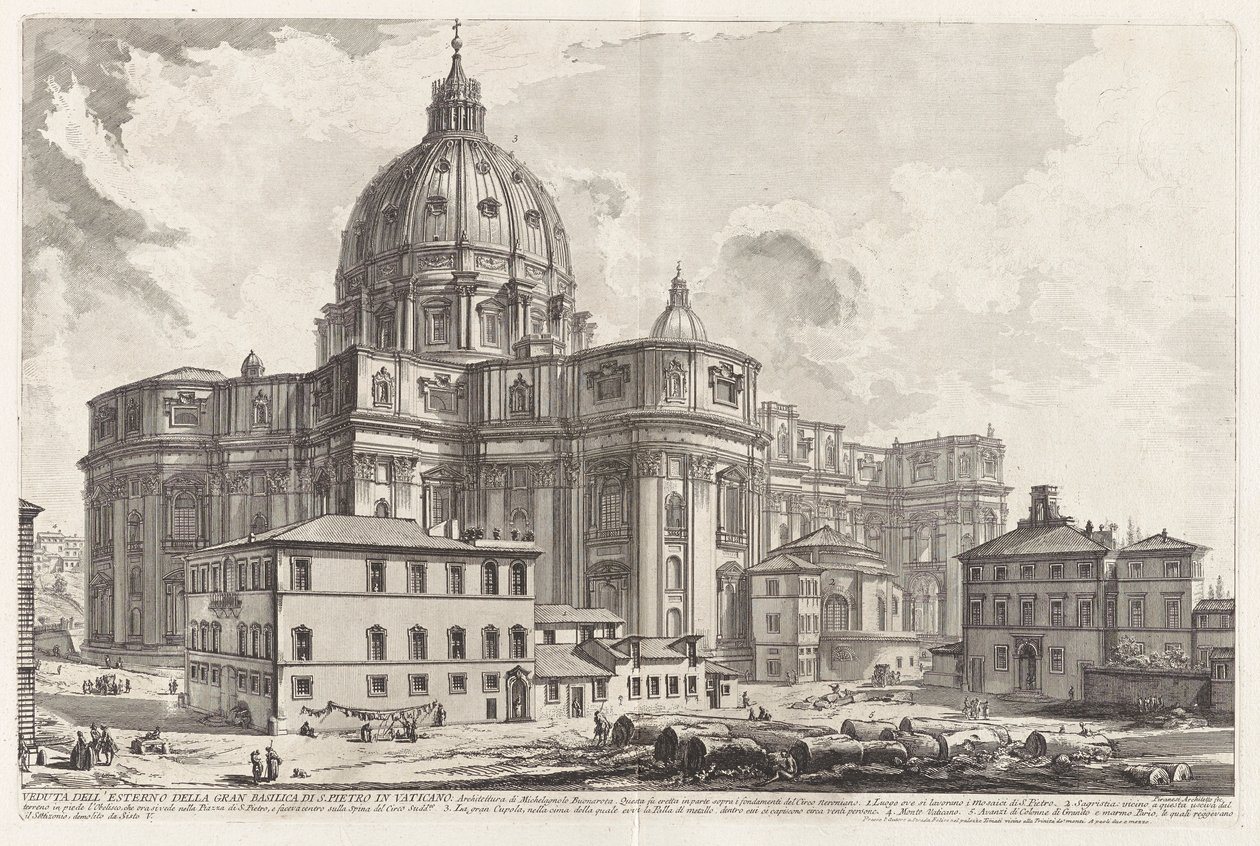 View of the City by Giovanni Battista Piranesi