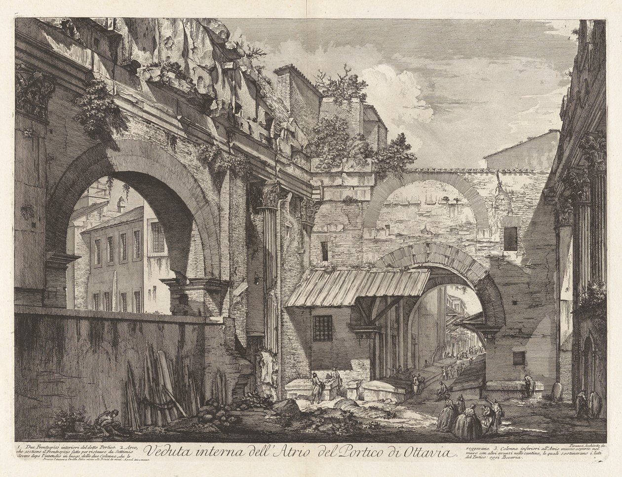Interior View by Giovanni Battista Piranesi