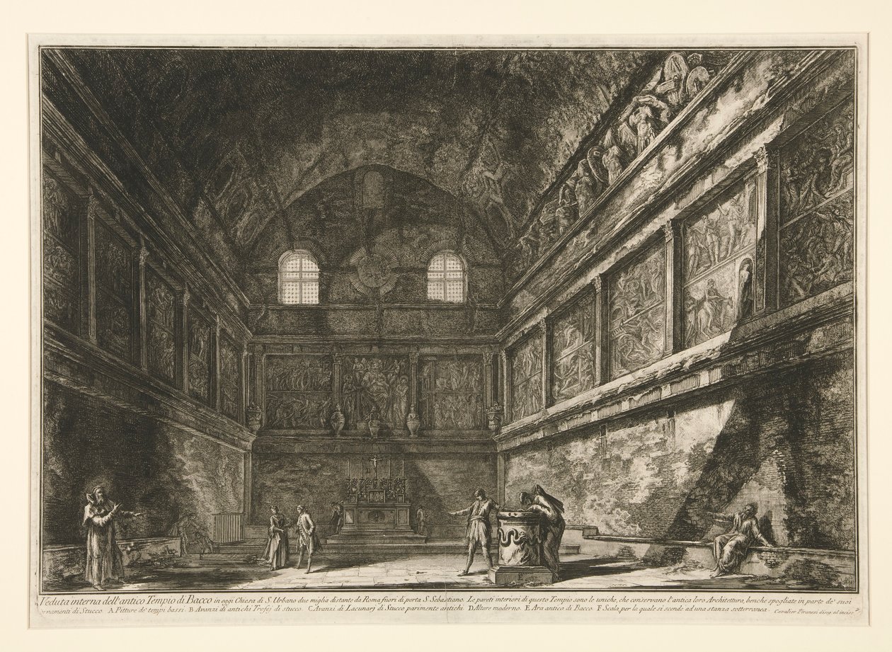 Internal View by Giovanni Battista Piranesi