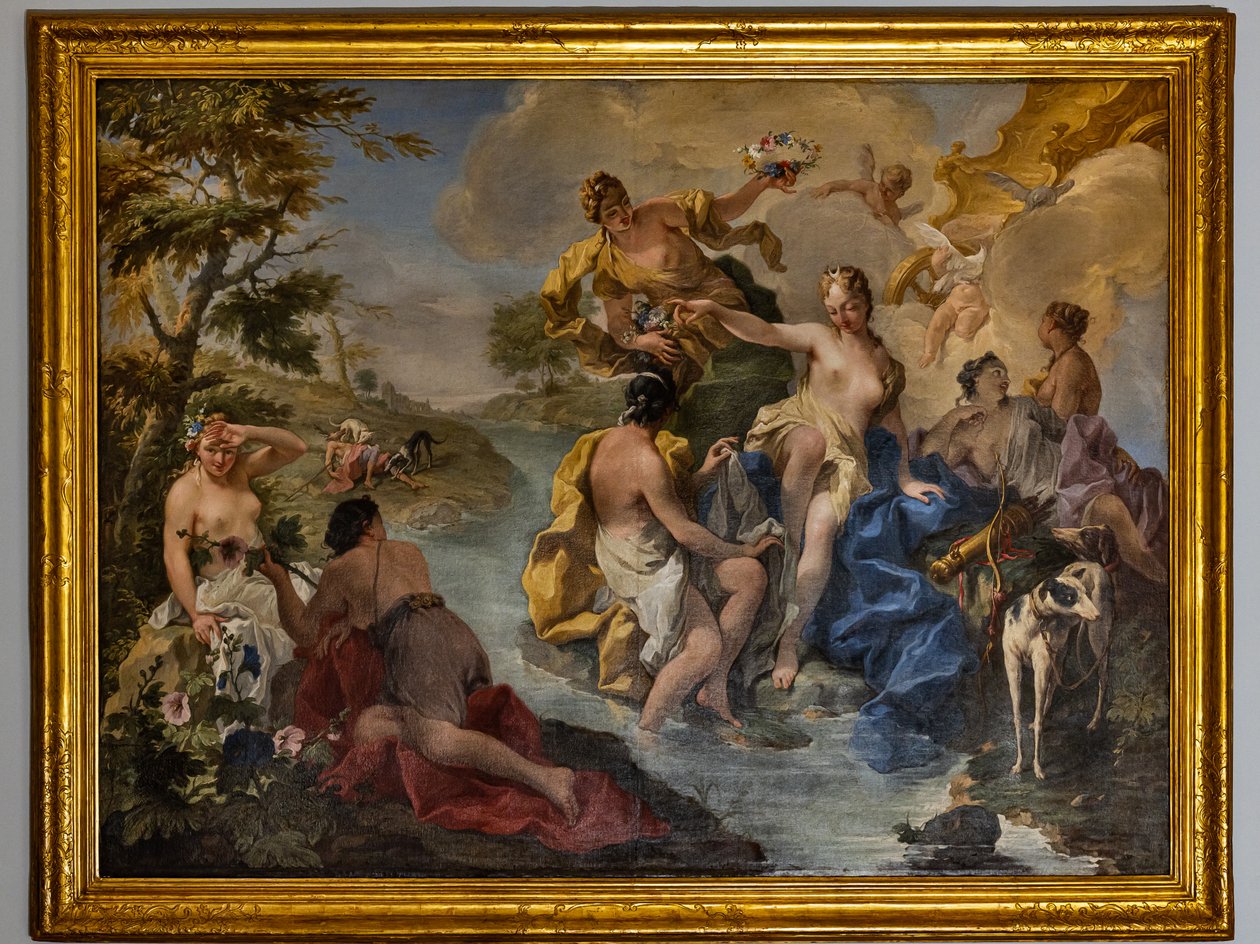 Diana and the Nymphs by Giovanni Battista Pittoni