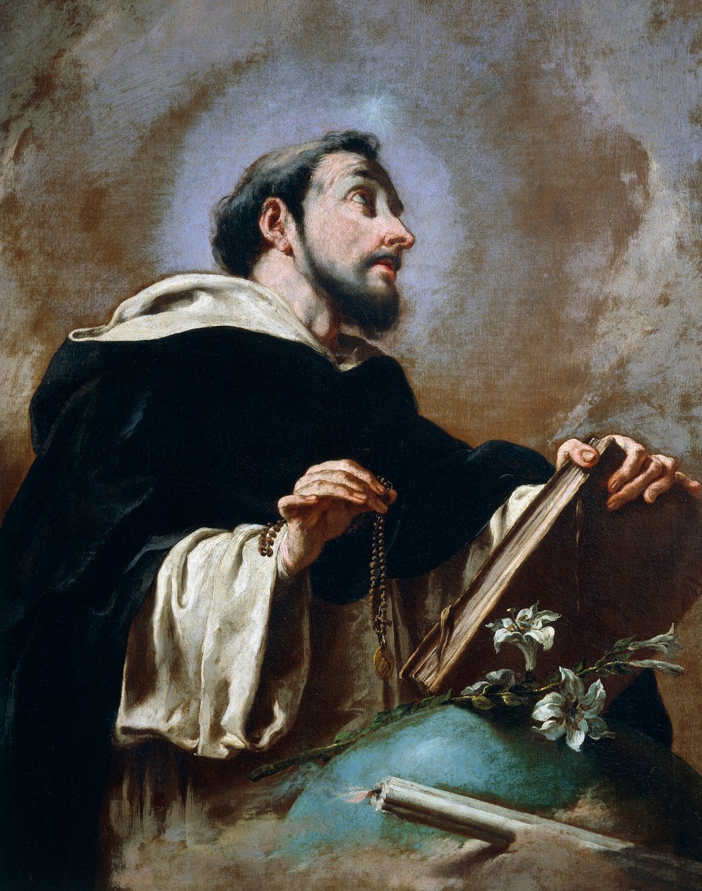 St Dominic by Giovanni Battista Pittoni