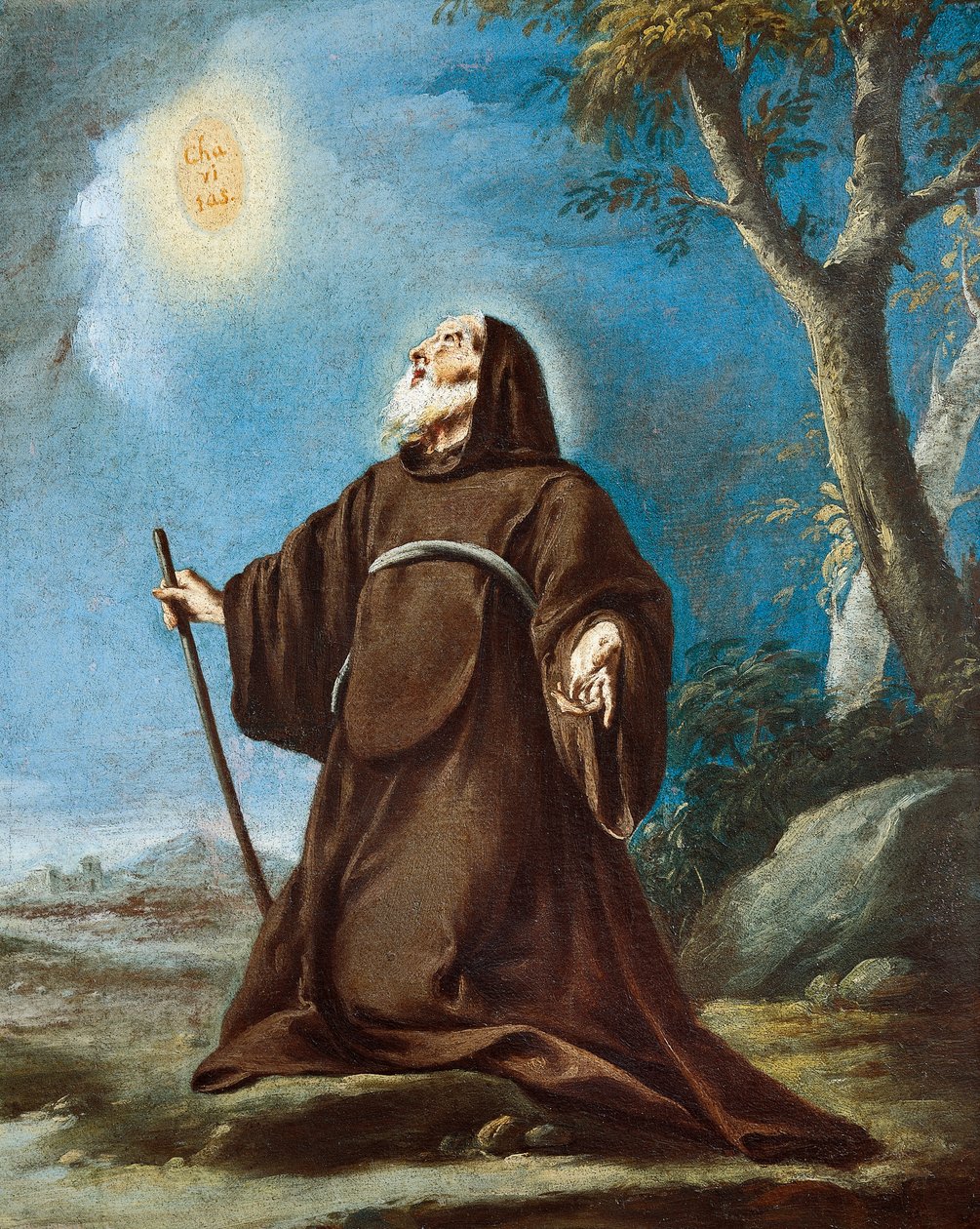 St Francis of Paola by Giovanni Battista Pittoni