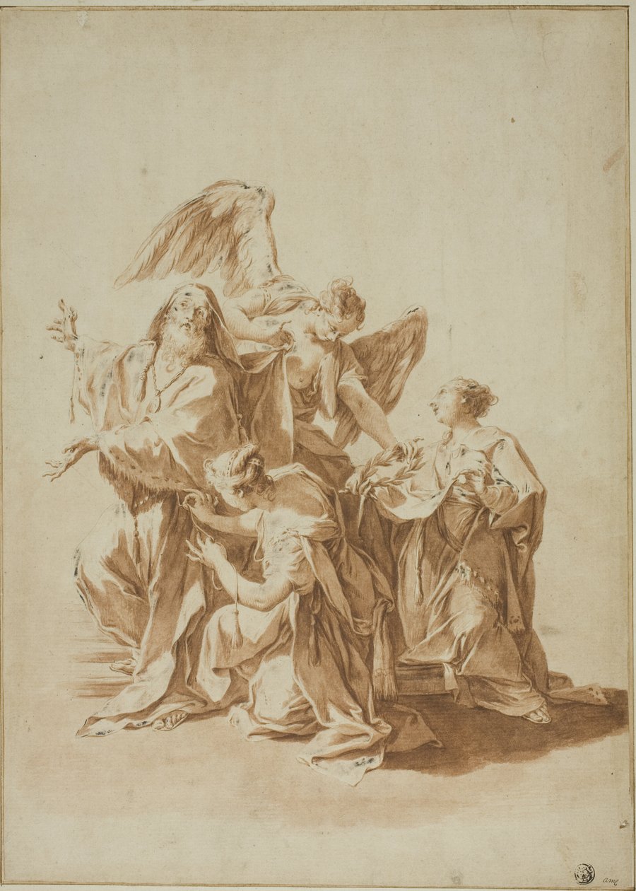 Epitaph of Charles Sackville by Giovanni Battista Pittoni the Younger