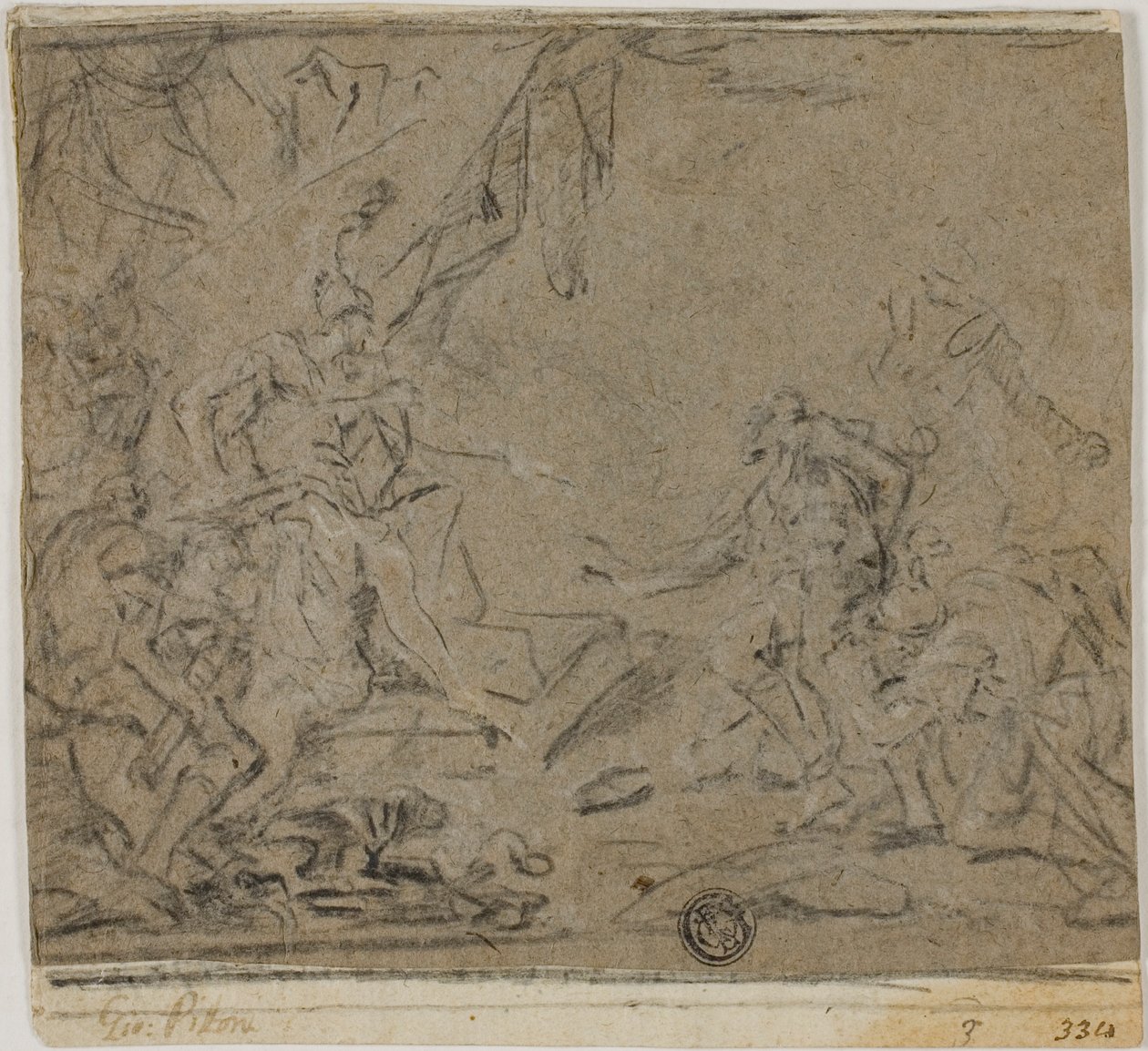 Family of Darius before Alexander by Giovanni Battista Pittoni the Younger