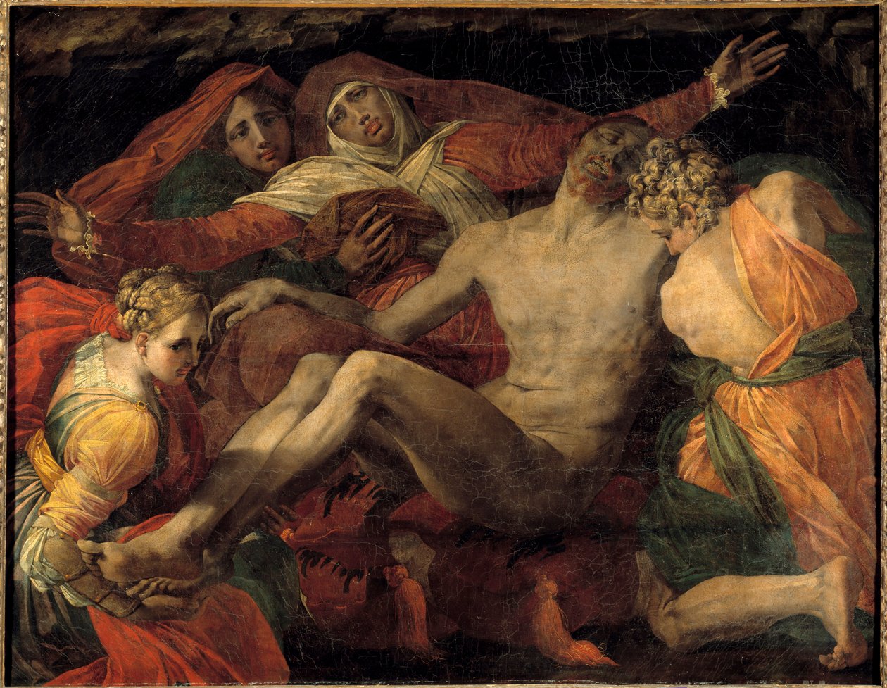 Pieta by Giovanni Battista Rosso Fiorentino