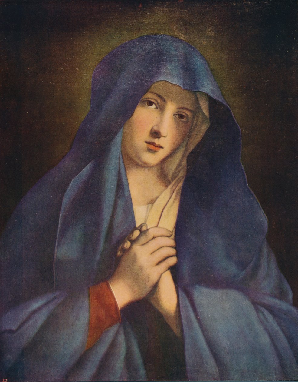 Madonna in Sorrow by Giovanni Battista Salvi da Sassoferrato