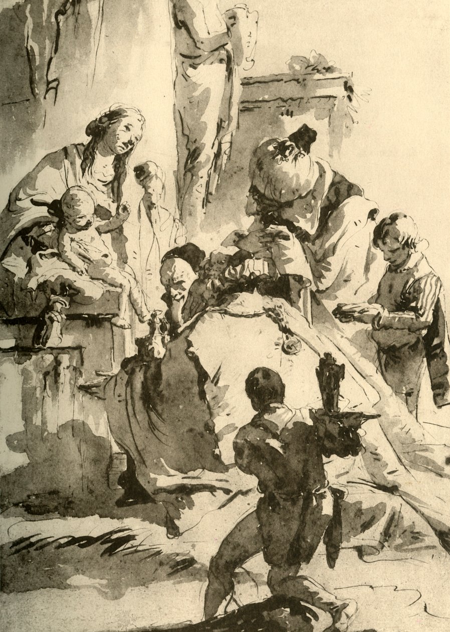 Adoration of the Magi by Giovanni Battista Tiepolo