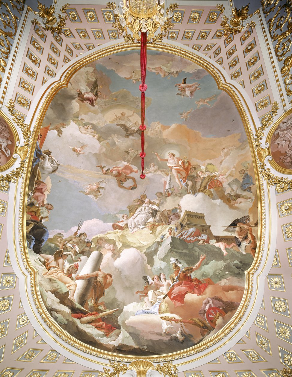 Apotheosis of the Spanish Monarchy by Giovanni Battista Tiepolo