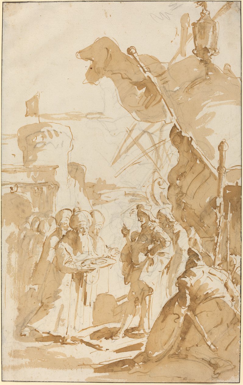 Capitulation of a Town by Giovanni Battista Tiepolo
