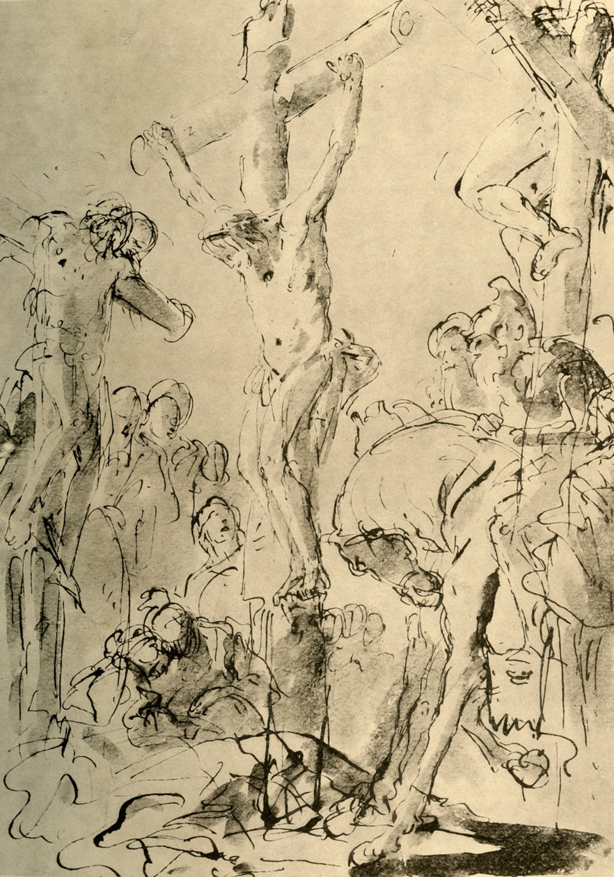 Crucifixion by Giovanni Battista Tiepolo