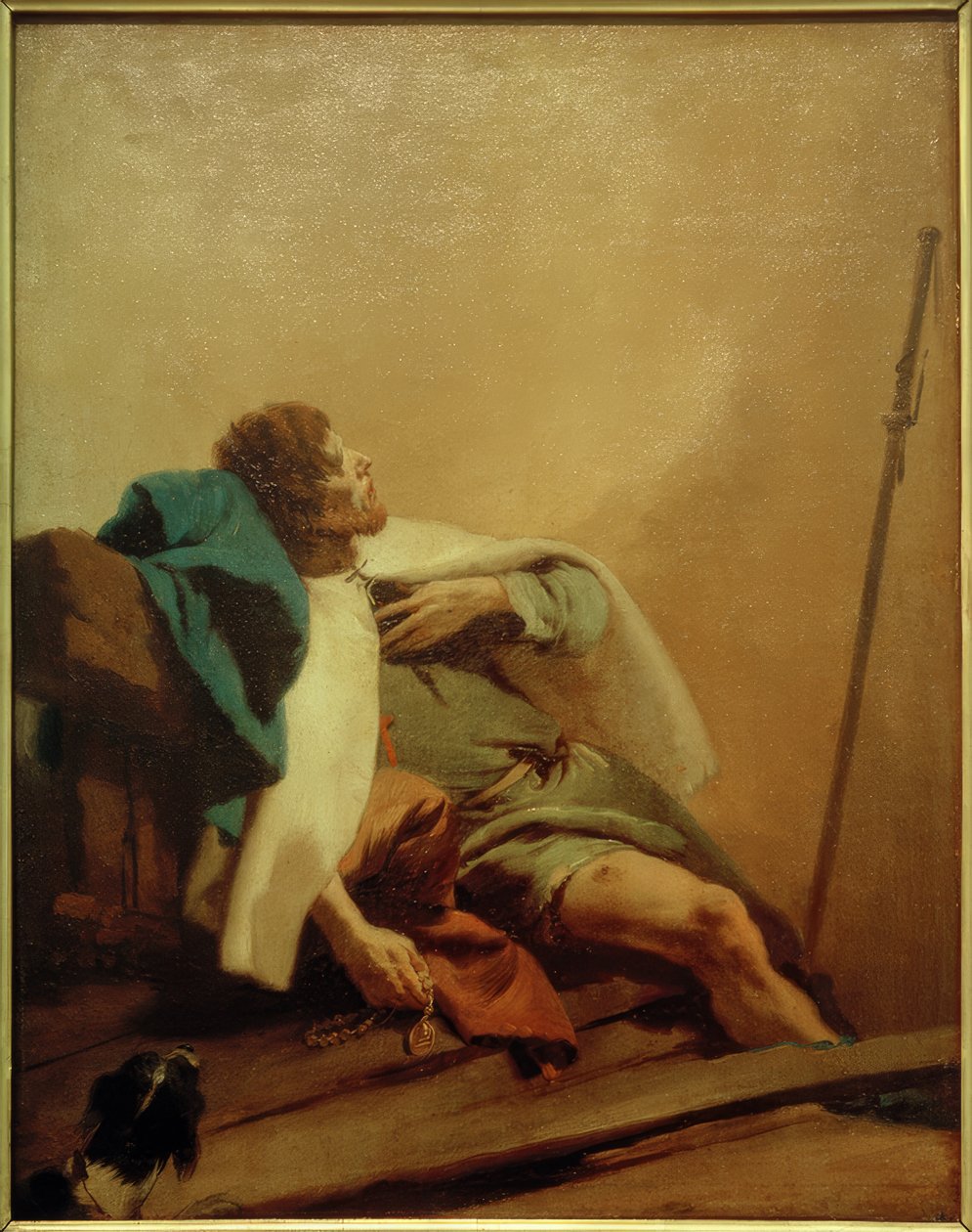Saint Roch by Giovanni Battista Tiepolo