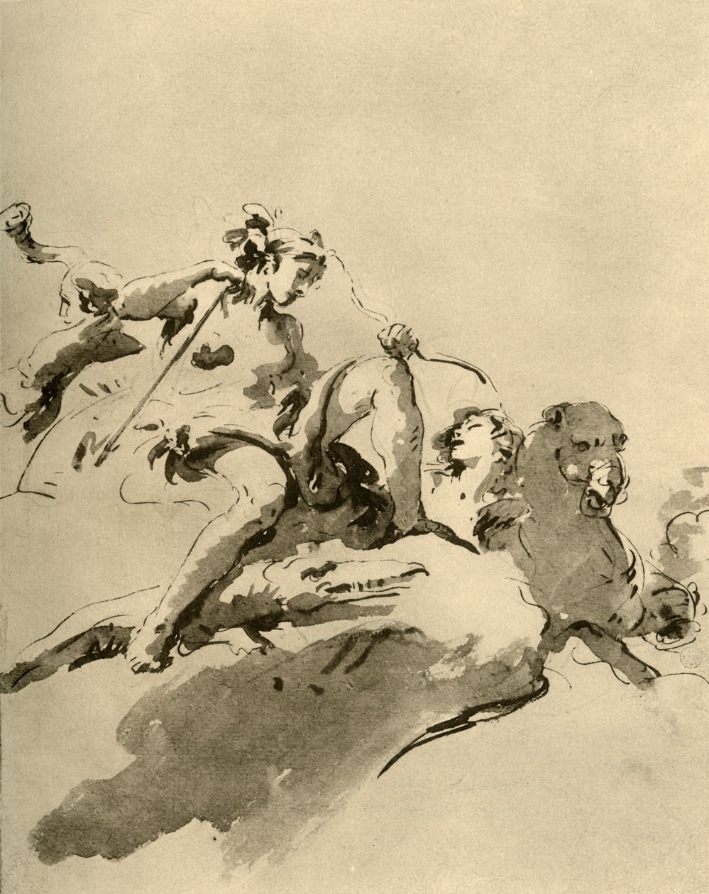 Diana by Giovanni Battista Tiepolo
