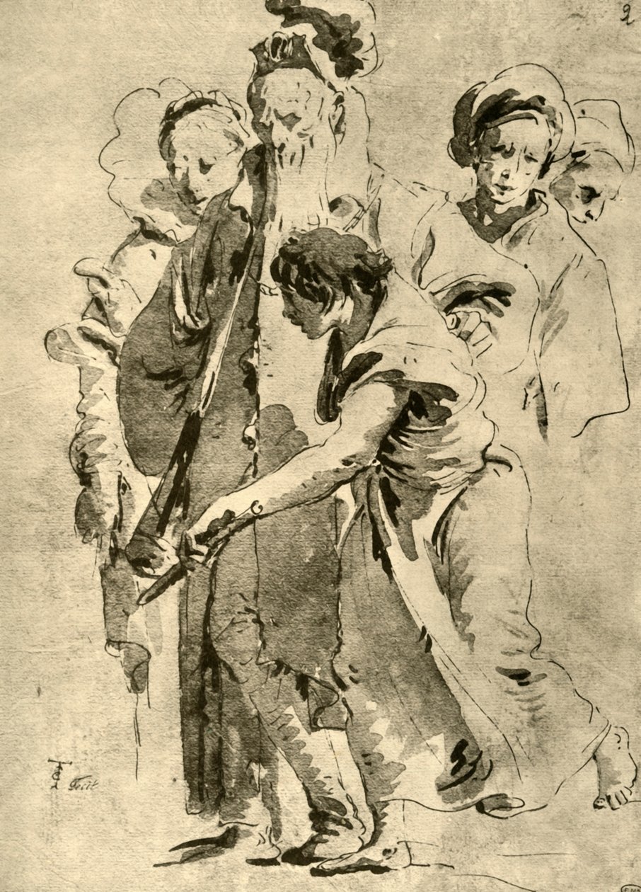 Group of Figures by Giovanni Battista Tiepolo