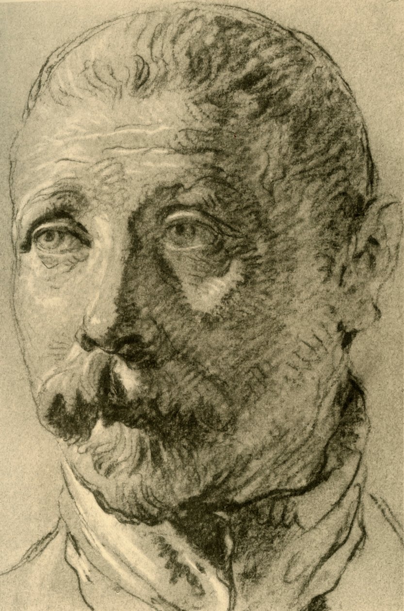 Head of a Bearded Man by Giovanni Battista Tiepolo