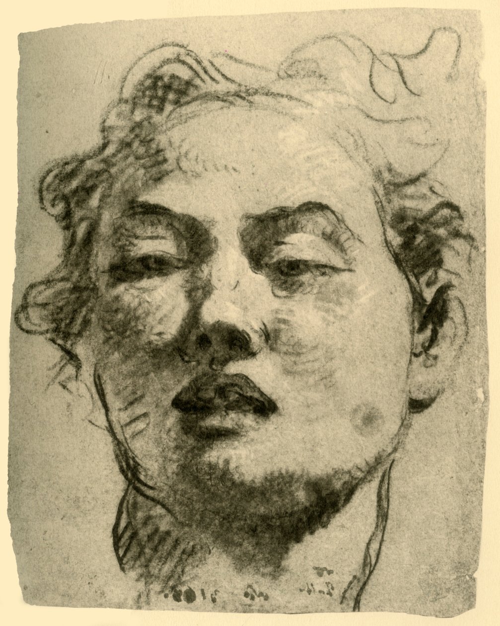 Head of a Youth, mid 18th Century, 1928 by Giovanni Battista Tiepolo