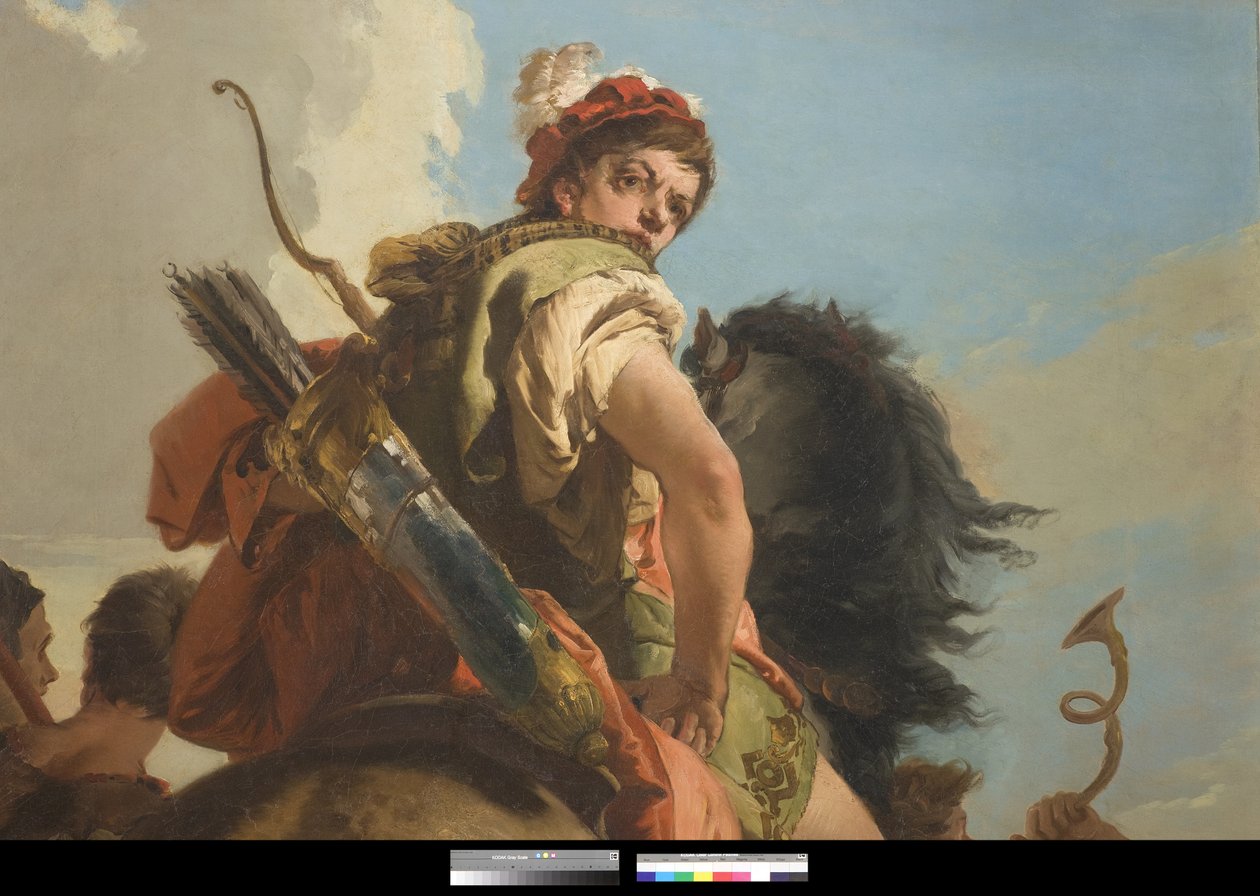 Hunter on Horseback by Giovanni Battista Tiepolo