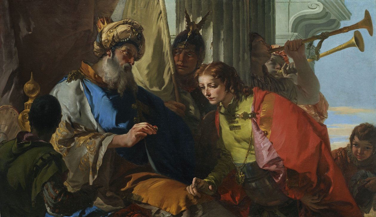 Joseph Receiving Pharaoh
