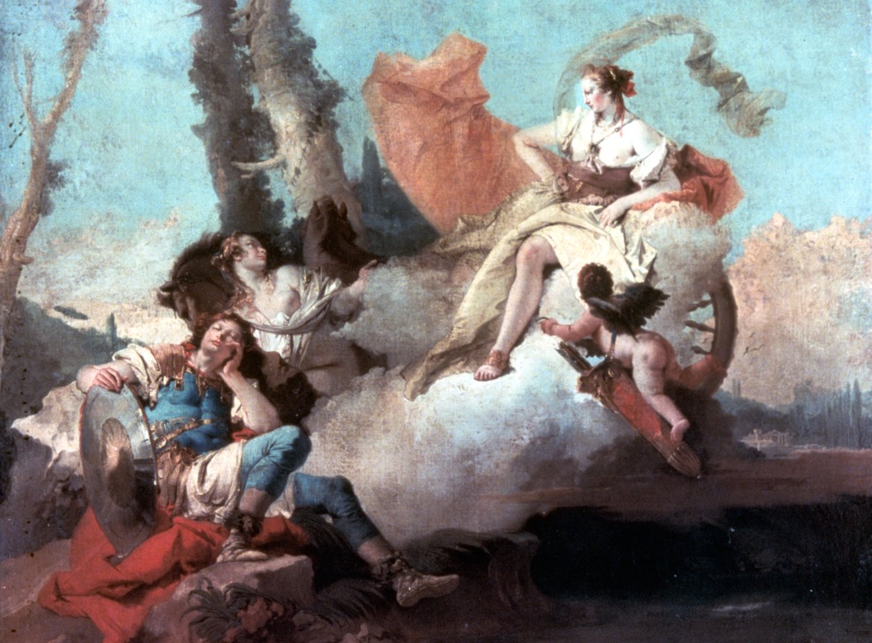 Rinaldo Enchanted by Armida 1742-1745 by Giovanni Battista Tiepolo