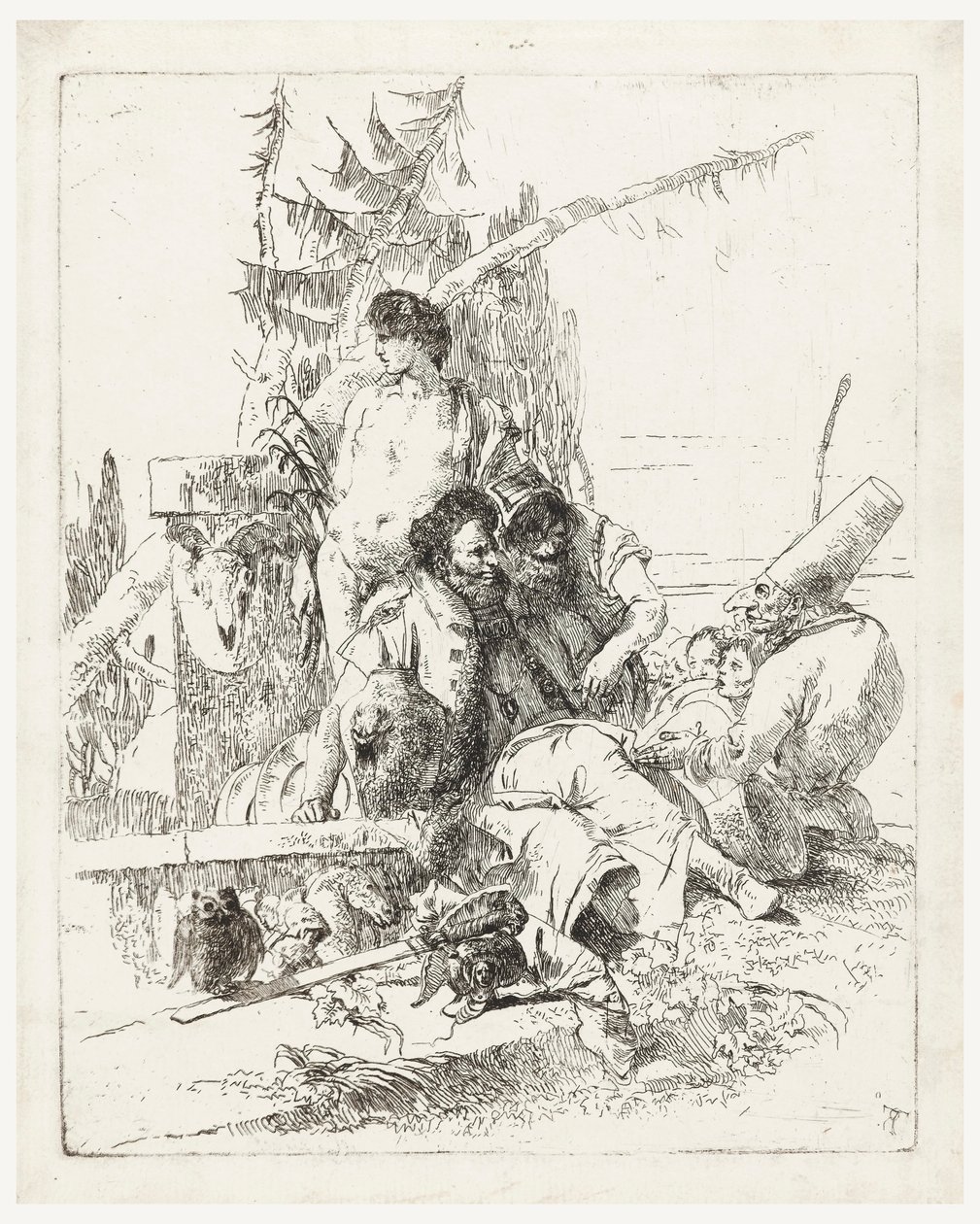 Scherzi di Fantasia by Giovanni-Battista Tiepolo