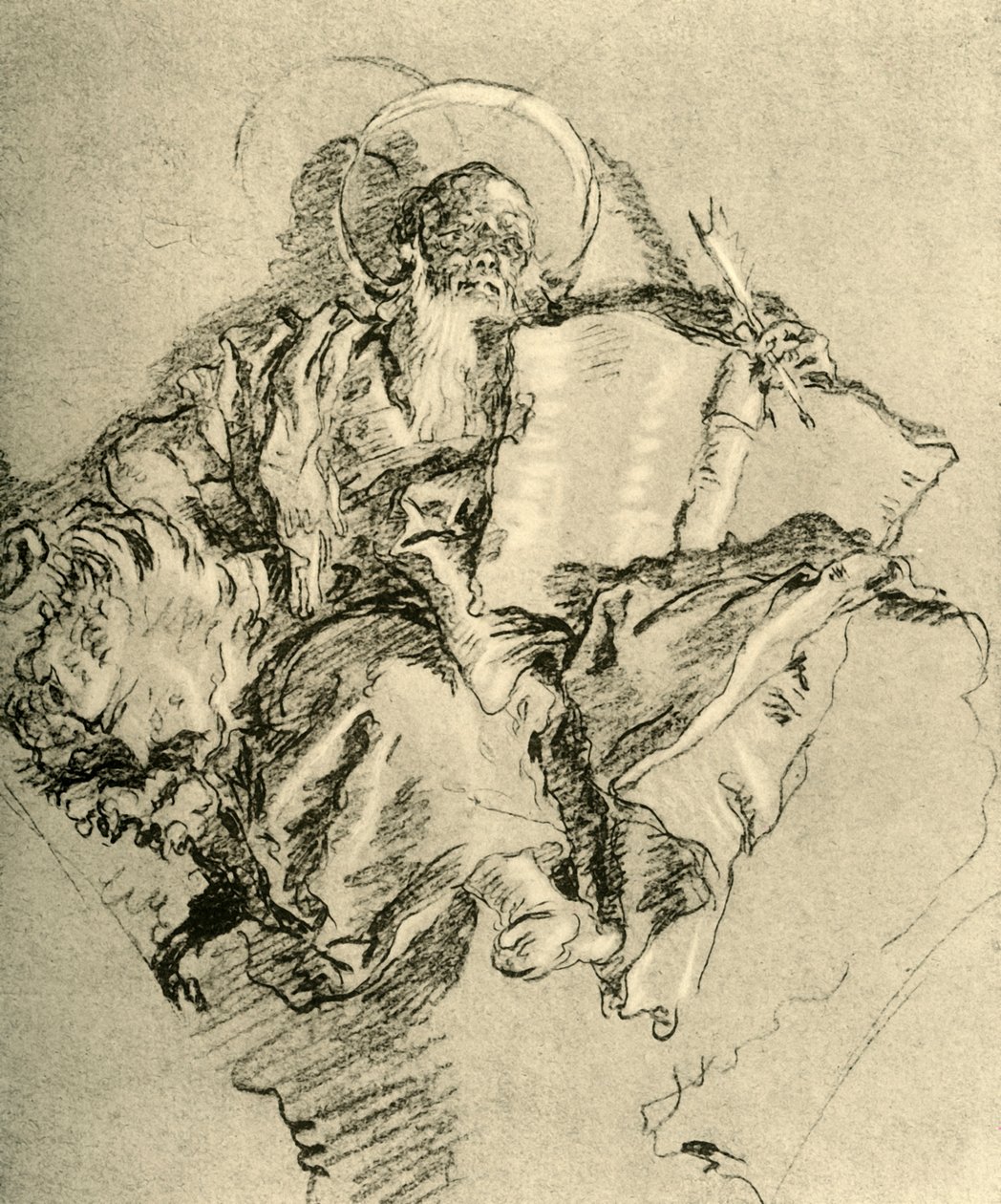 St. Mark, 1743 by Giovanni Battista Tiepolo