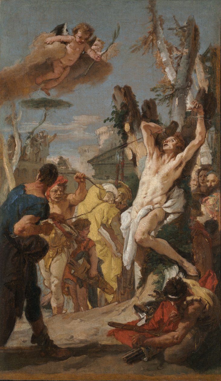 Study for The Martyrdom of Saint Sebastian, 1739 by Giovanni Battista Tiepolo