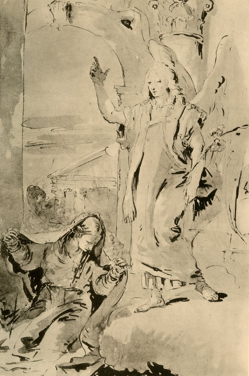 The Annunciation by Giovanni Battista Tiepolo